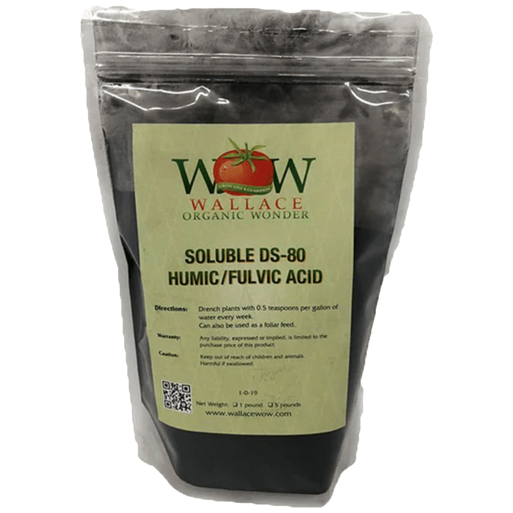 1 pound humic and fulvic acid