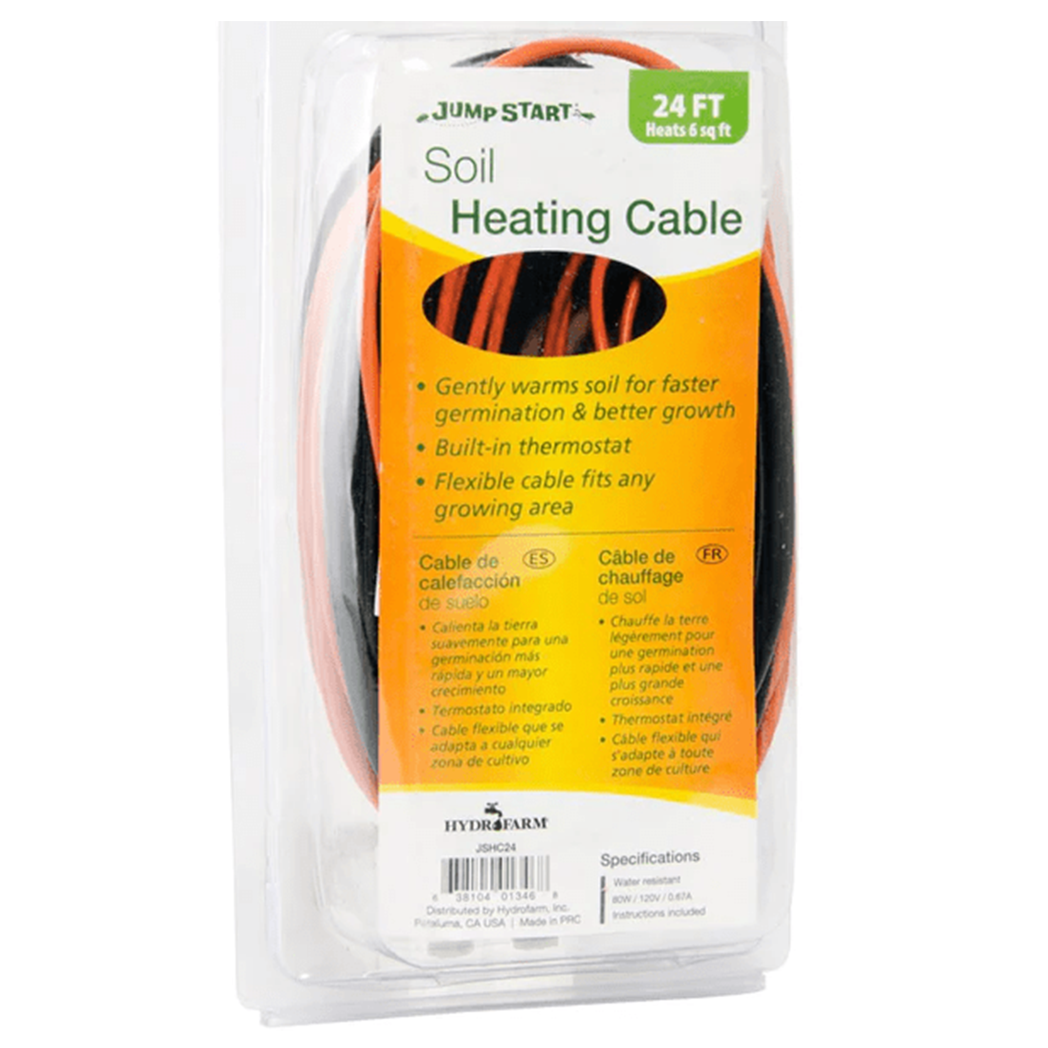 Jump Start Soil Heating Cable, 24' Wallace Organic Wonder