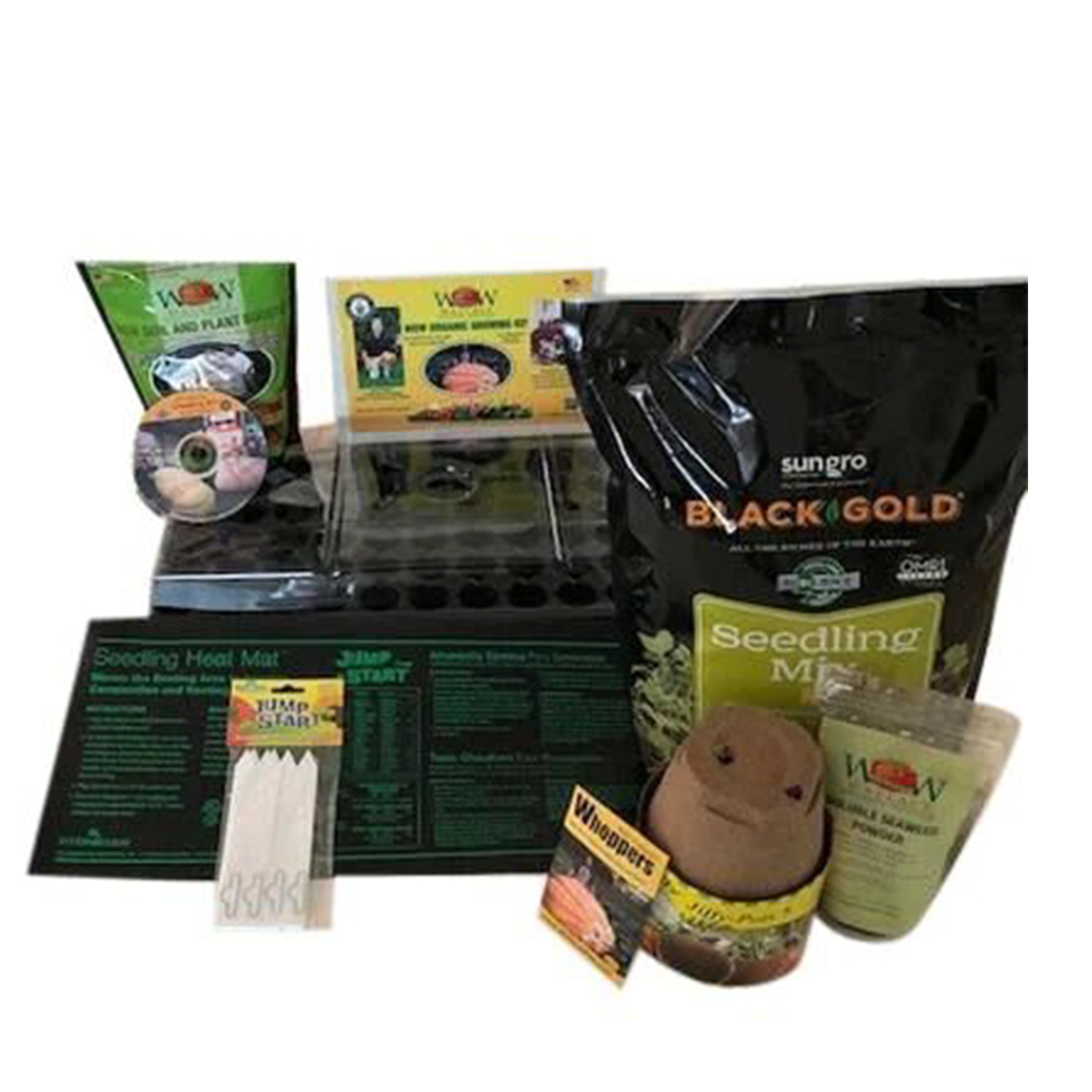 Ultimate WOW Giant Pumpkin Germination & Growing Kit Wallace Organic Wonder