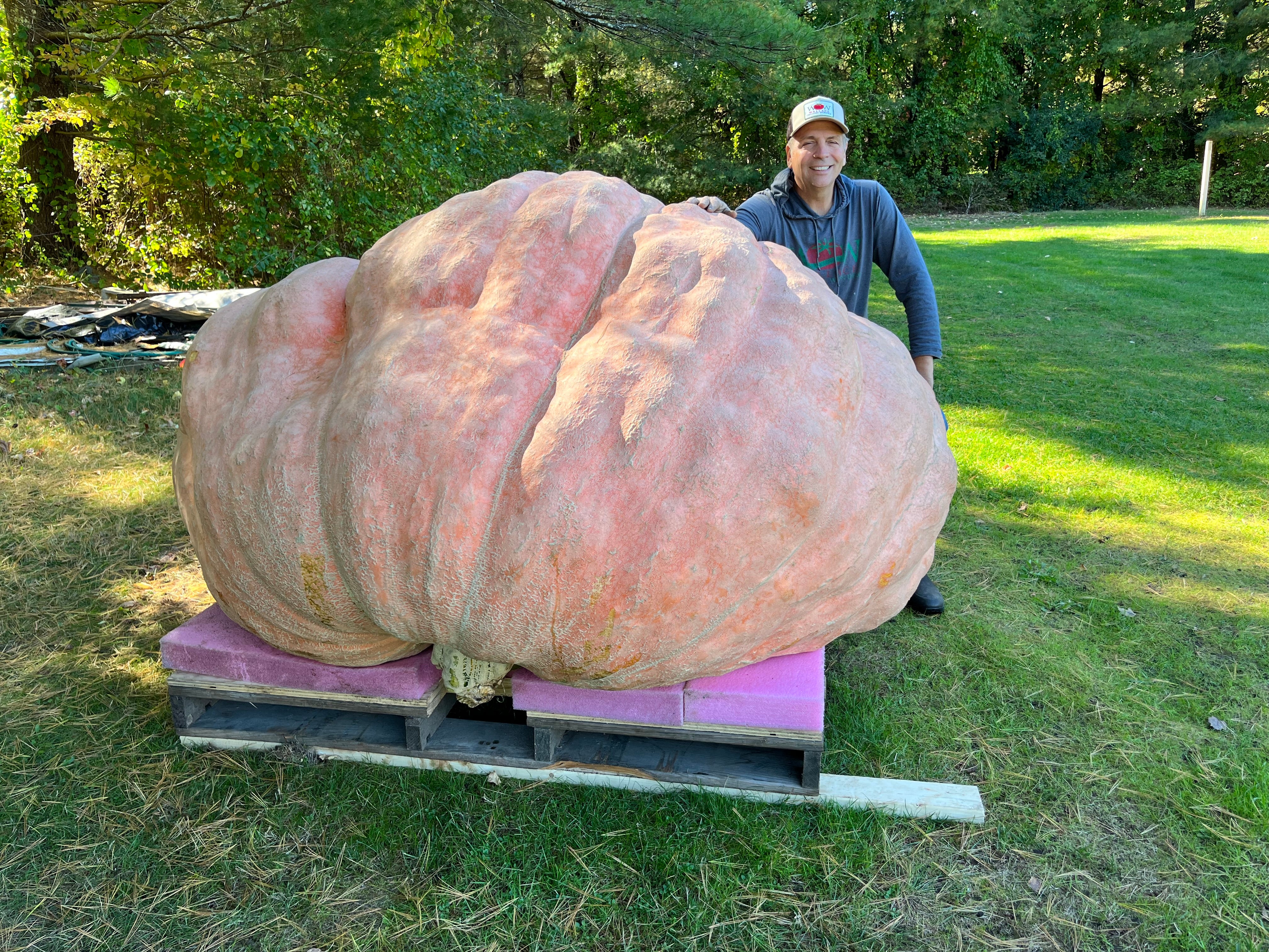 2344 pound giant pumpkin 