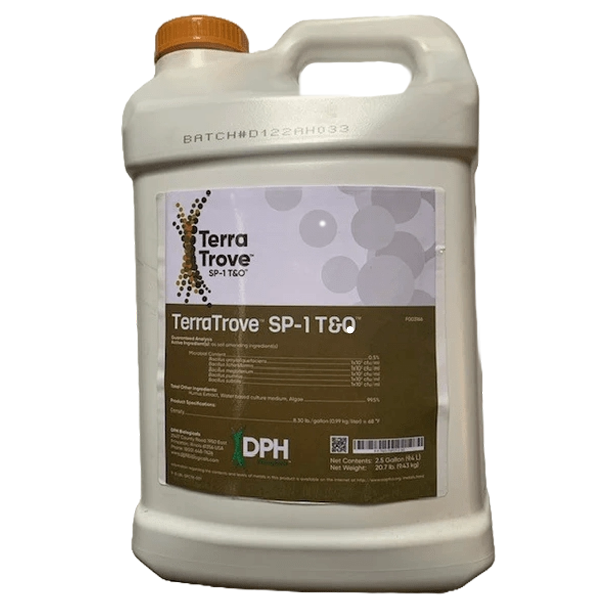 TerraTrove™ SP-1 Classic™ Complete BioFertilizer, 2.5 Gallon