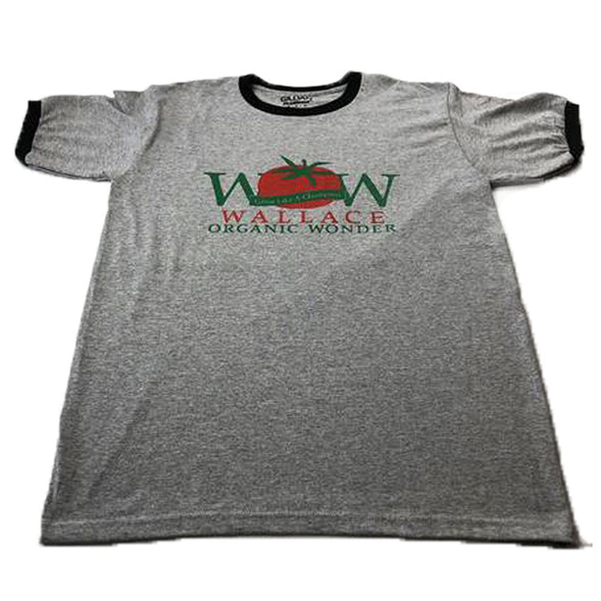Vintage Distressed Look T- Shirt Wallace Organic Wonder