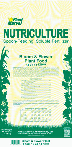 12-31-14 Bloom and Flower 25 pound bag